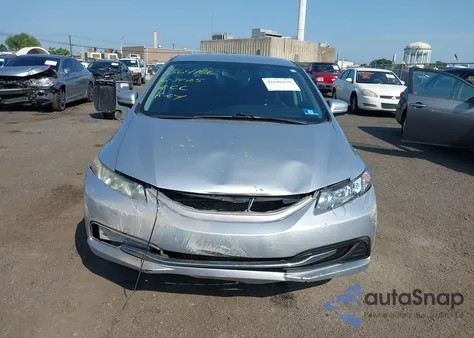 2015 Honda Civic Lx из США, поврежденный, VIN 19XFB2F51FE006375